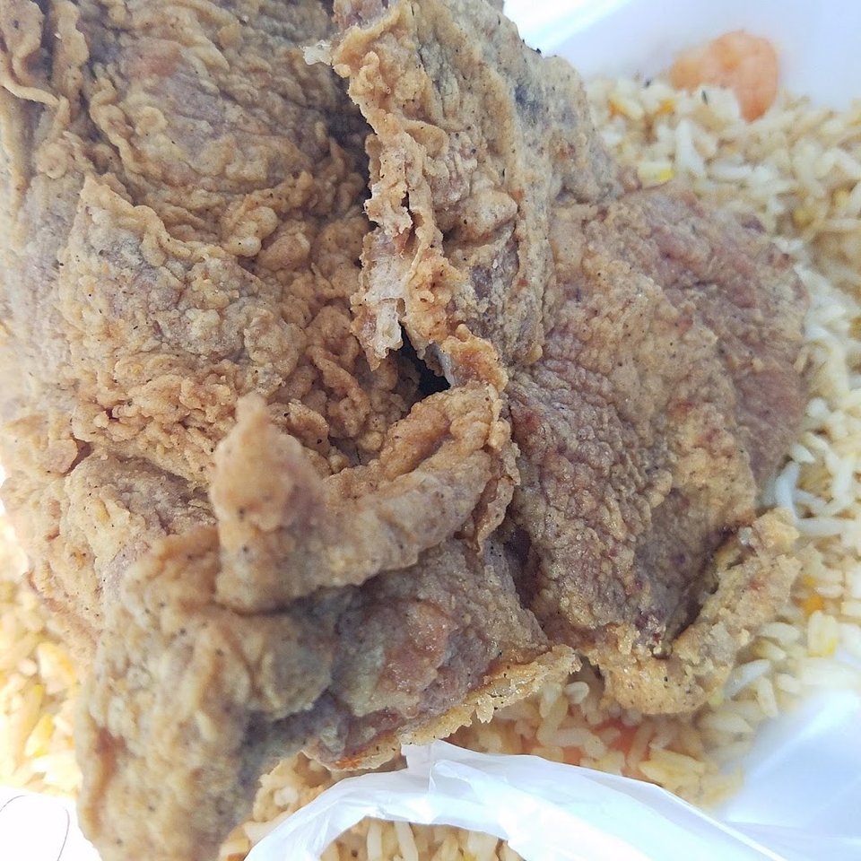 Pork Chop and Fried Rice